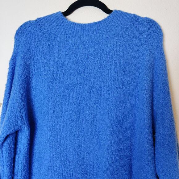 By Anthropologie Clayton Merino Alpaca Wool V Neck Oversized Sweater Medium - Picture 8 of 13
